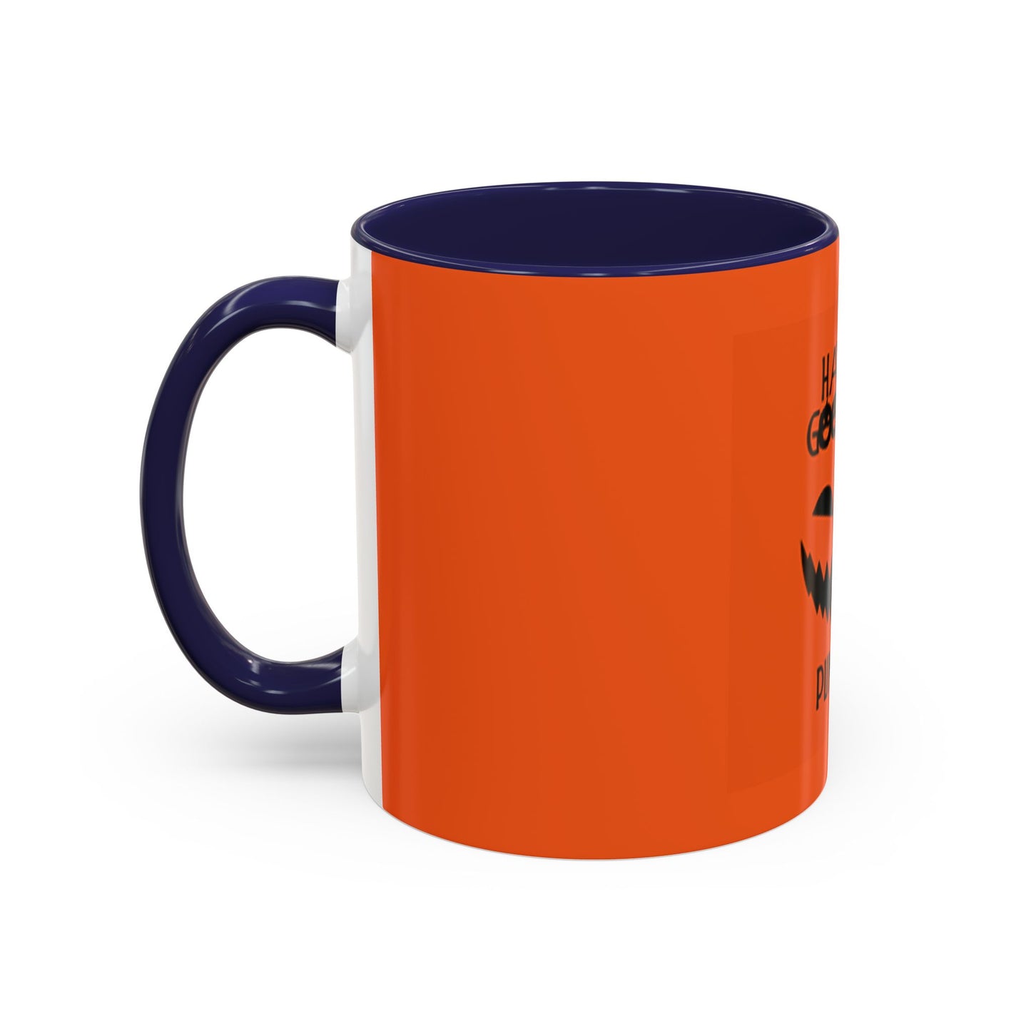 Halloween Pumpkin Accent Coffee Mug - "Have a Good Day"