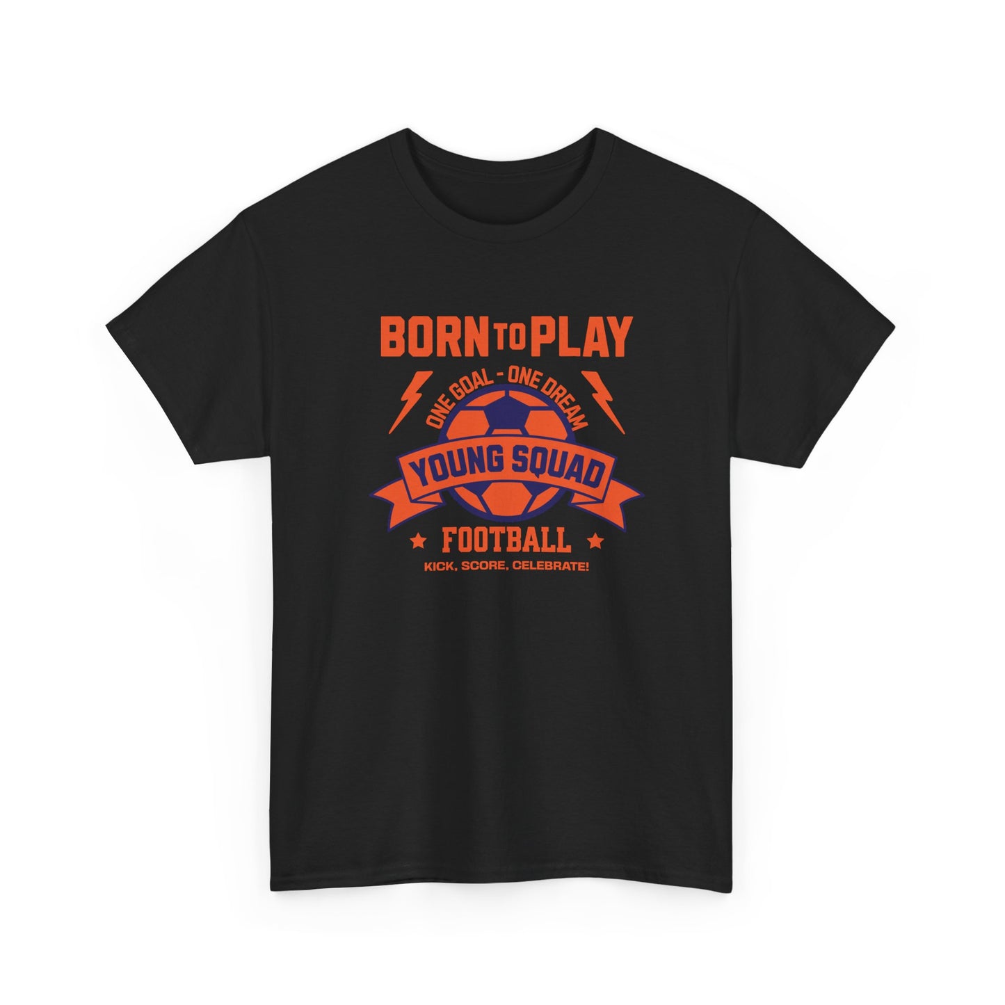 Football Young Squad Men  Cotton T-Shirt  - Born to Play