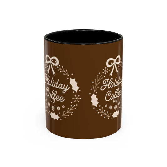 Holiday Coffee Accent Mug - Perfect for Gift Giving & Seasonal Sipping