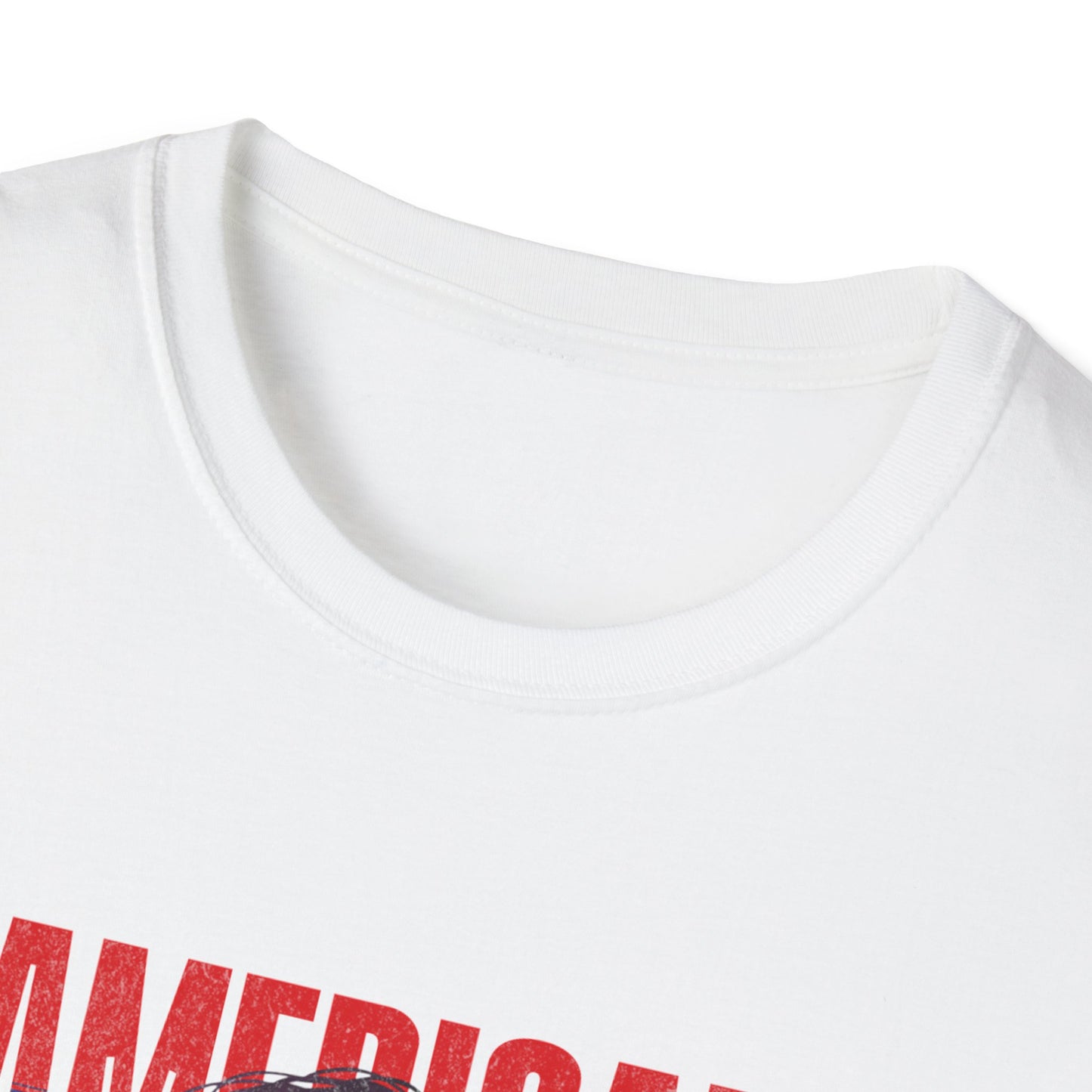 American Babe Unisex Softstyle T-Shirt - Patriotic Graphic Tee for Holidays and Celebrations