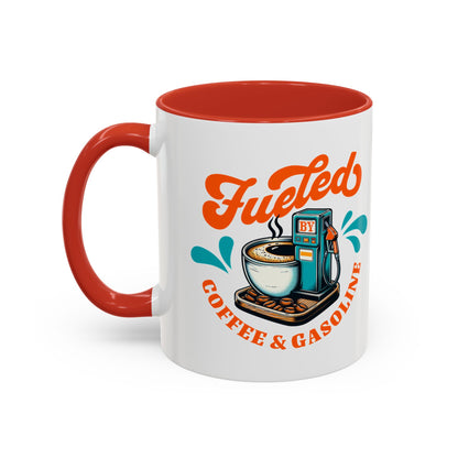 Fueled Coffee Mug - 11oz & 15oz - Perfect for Coffee Lovers