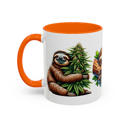 Charming Sloth Accent Coffee Mug – Perfect Gift for Nature Lovers