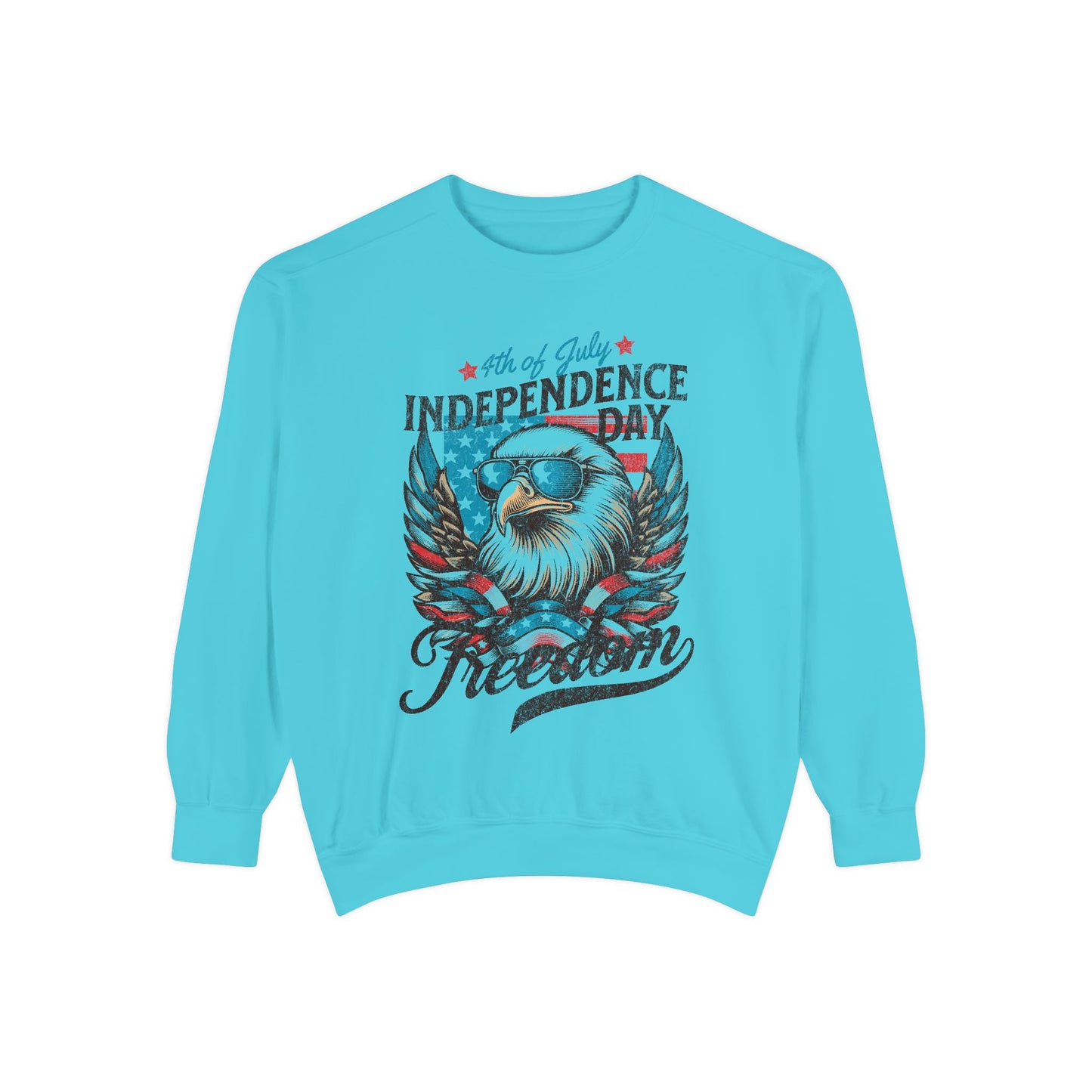 Unisex Eagle Independence Day Sweatshirt - Celebrate Freedom in Style