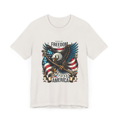 Wings of Freedom Eagle Tee - Unisex Patriotic T-Shirt