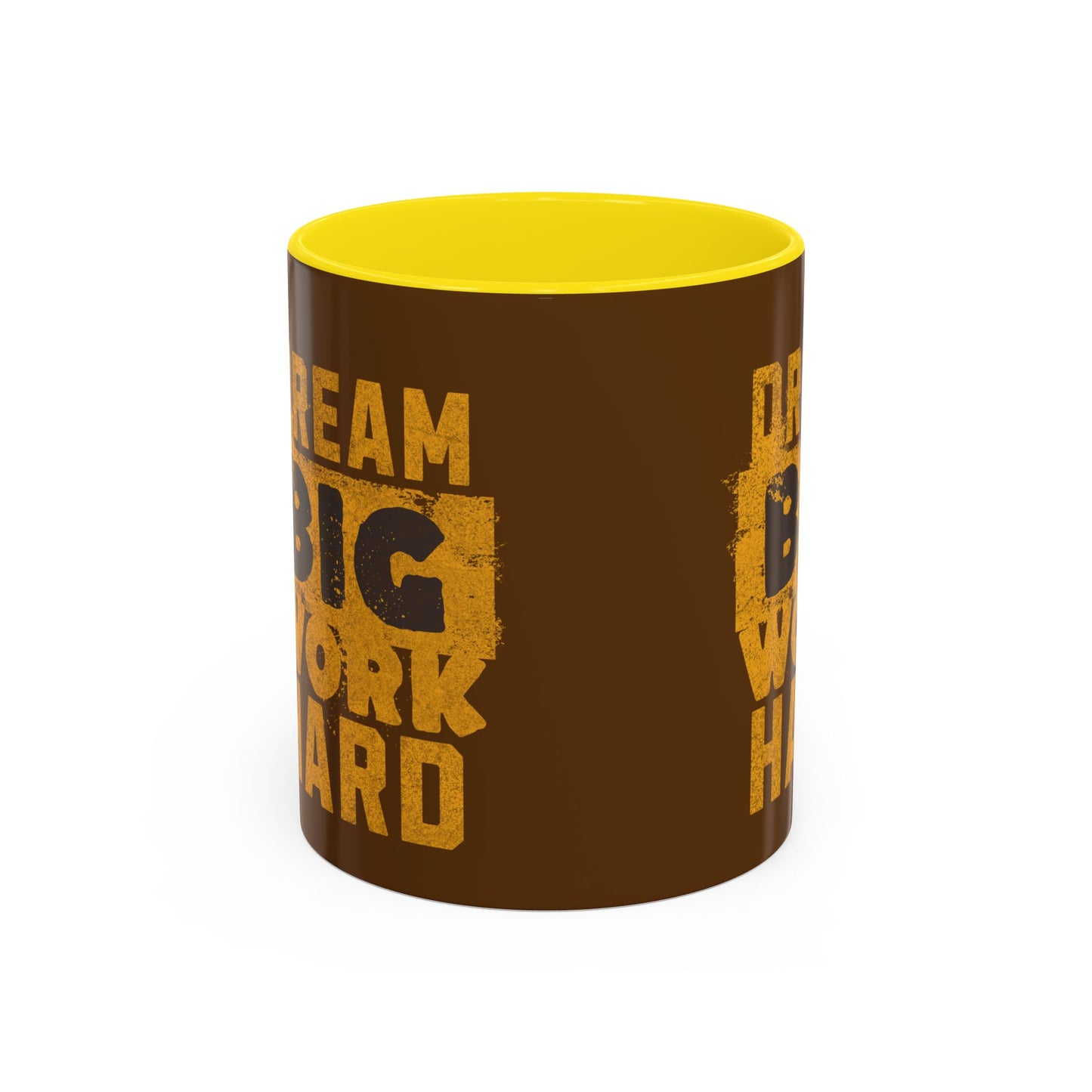 Motivational Coffee Mug - "Dream Big, Work Hard" - Perfect for Daily Inspiration