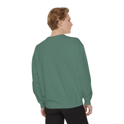 Faith-Inspired Unisex Garment-Dyed Sweatshirt – Perfect for Comfort and Spiritual Expression