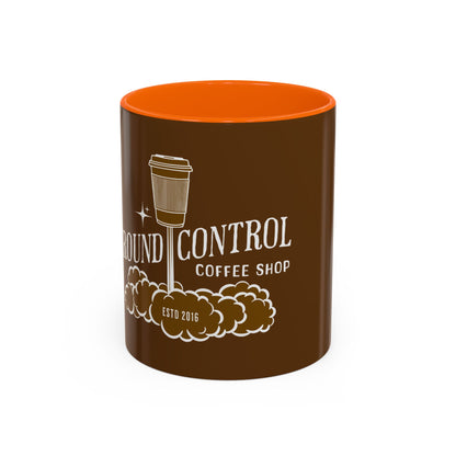 Ground Control Coffee Shop Accent Mug – 11oz & 15oz | Perfect Gift for Coffee Lovers