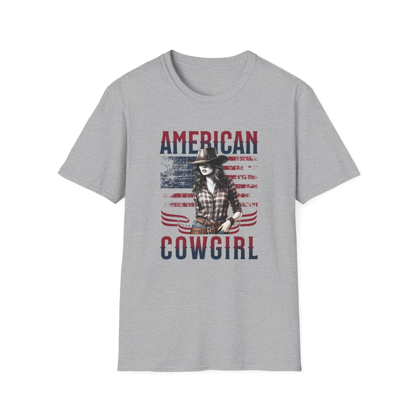 American Cowgirl Vintage Softstyle T-Shirt | Casual Country Fashion