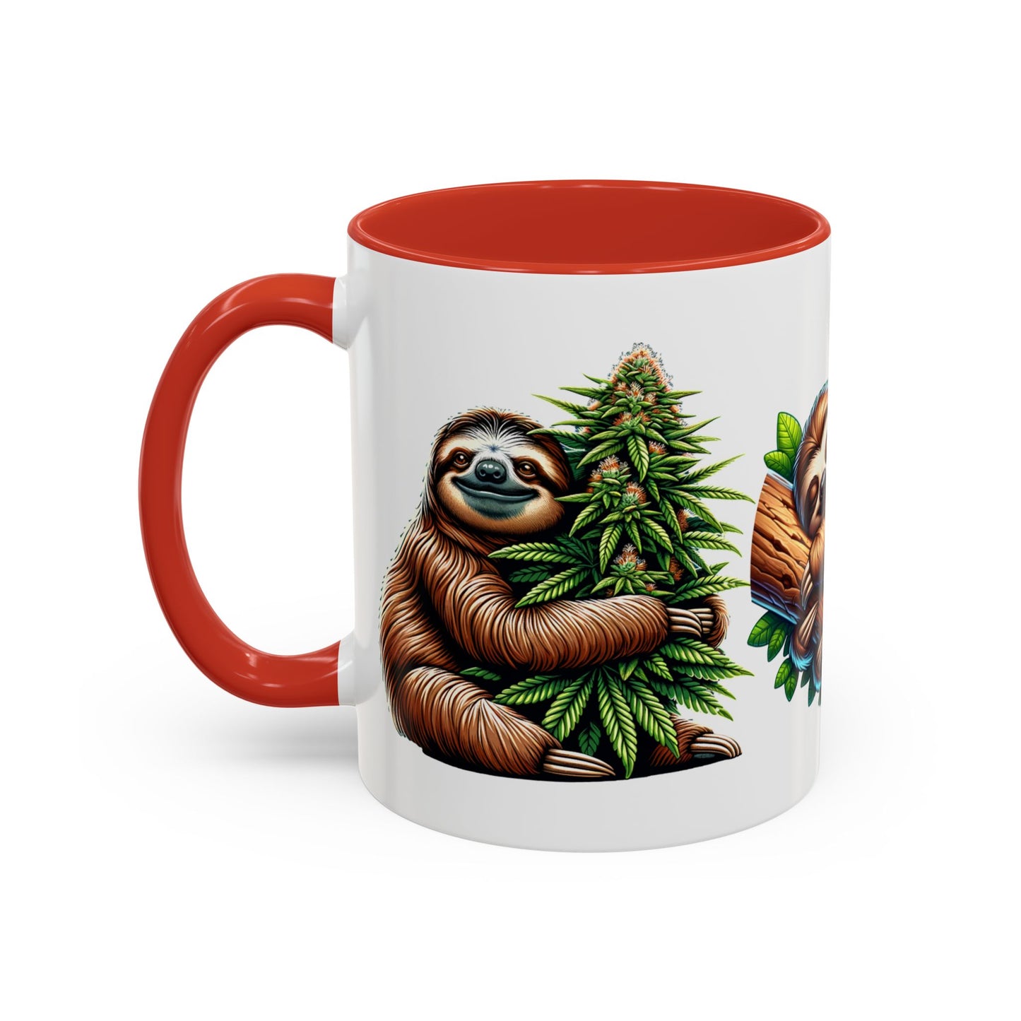 Charming Sloth Accent Coffee Mug – Perfect Gift for Nature Lovers