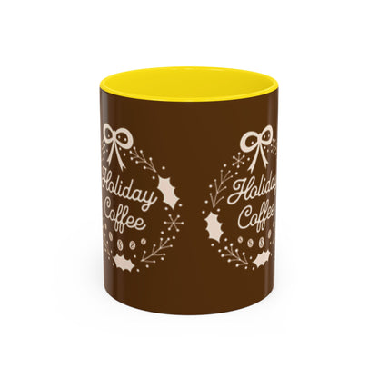 Holiday Coffee Accent Mug - Perfect for Gift Giving & Seasonal Sipping