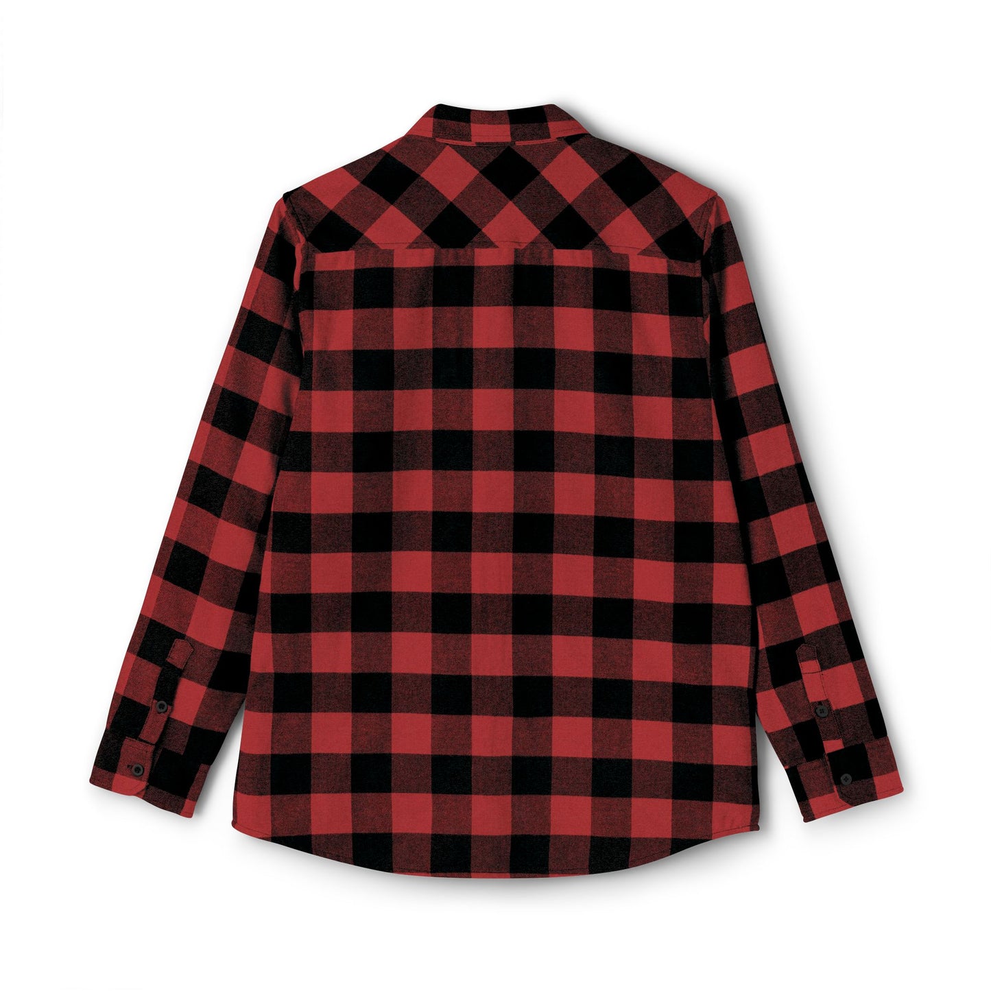 Unisex Flannel Shirt - Cozy Black and White Checkered Style for All Seasons