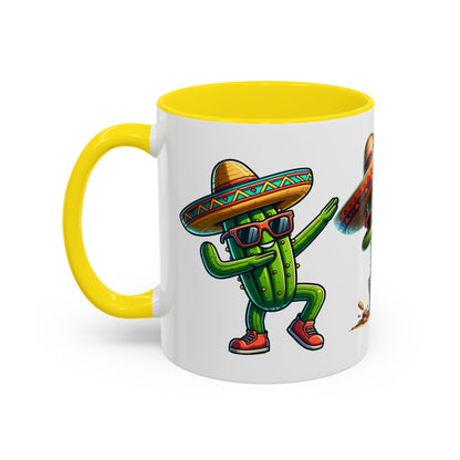 Fun Cactus Coffee Mug - 11oz & 15oz - Perfect for Summer Vibes