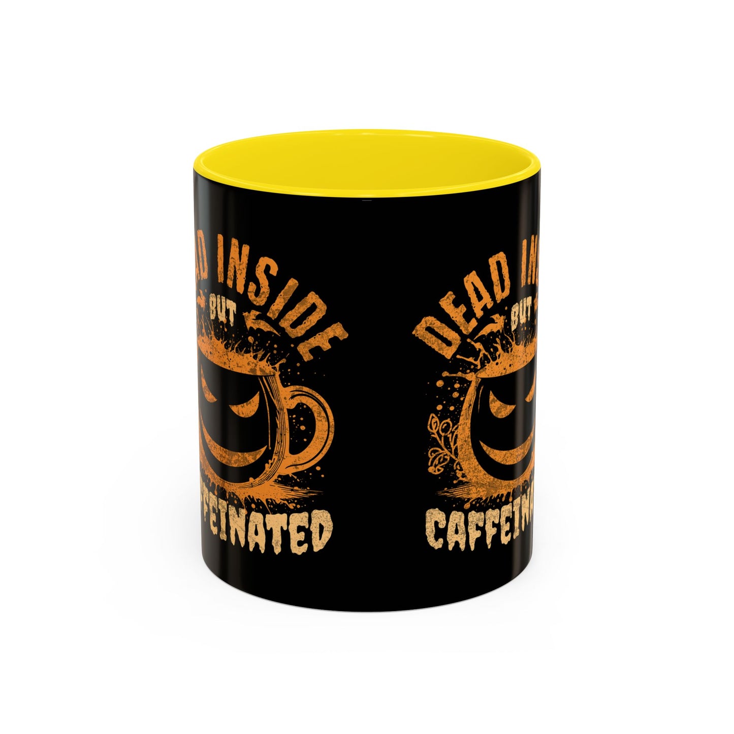 Caffeinated Humor Coffee Mug - 'Dead Inside but Caffeinated' - Perfect Gift for Coffee Lovers