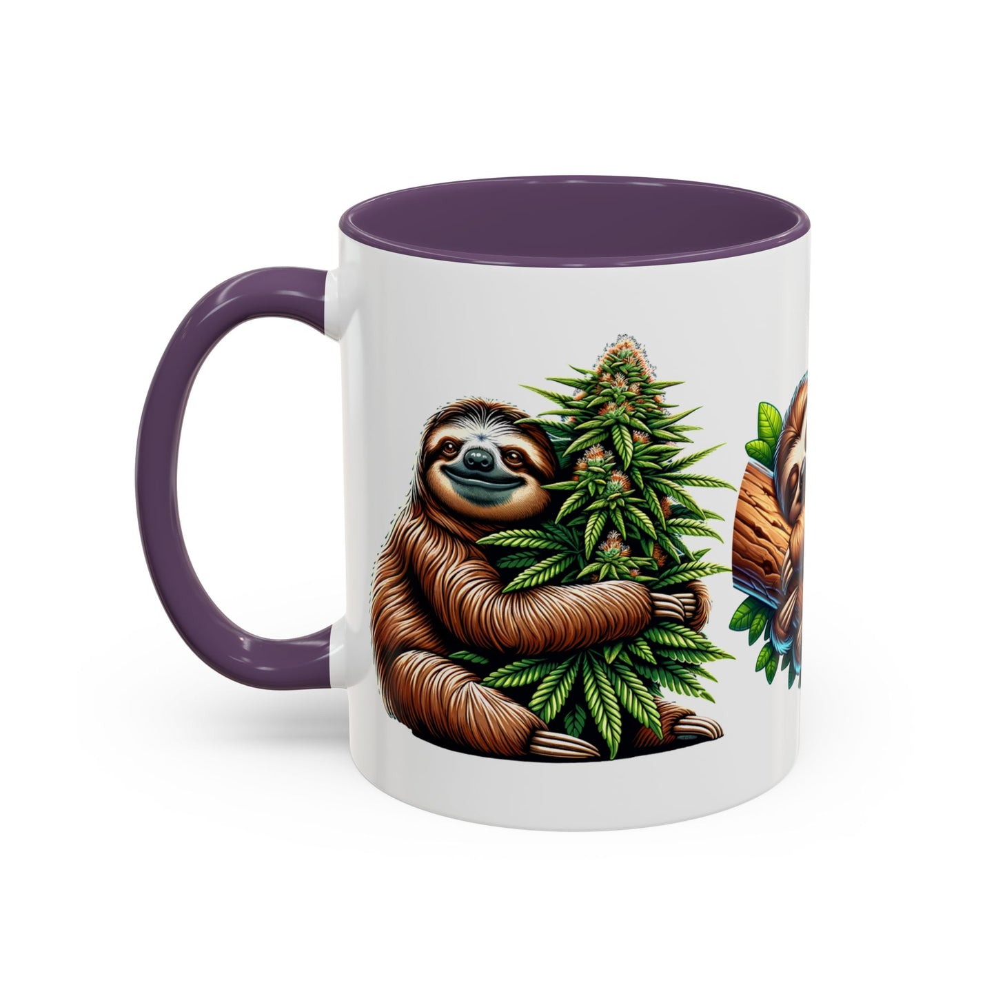 Charming Sloth Accent Coffee Mug – Perfect Gift for Nature Lovers