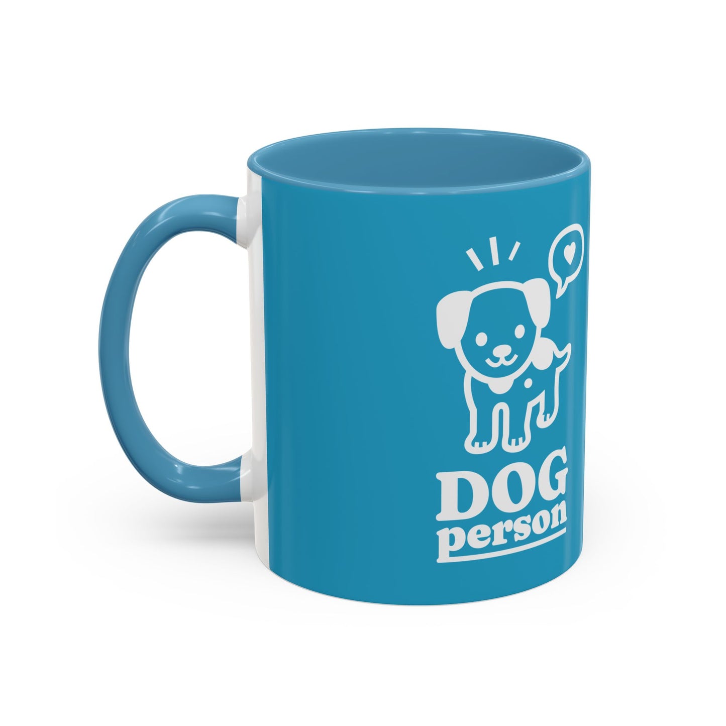 Dog Person Accent Coffee Mug - Perfect Gift for Dog Lovers, 11 & 15oz