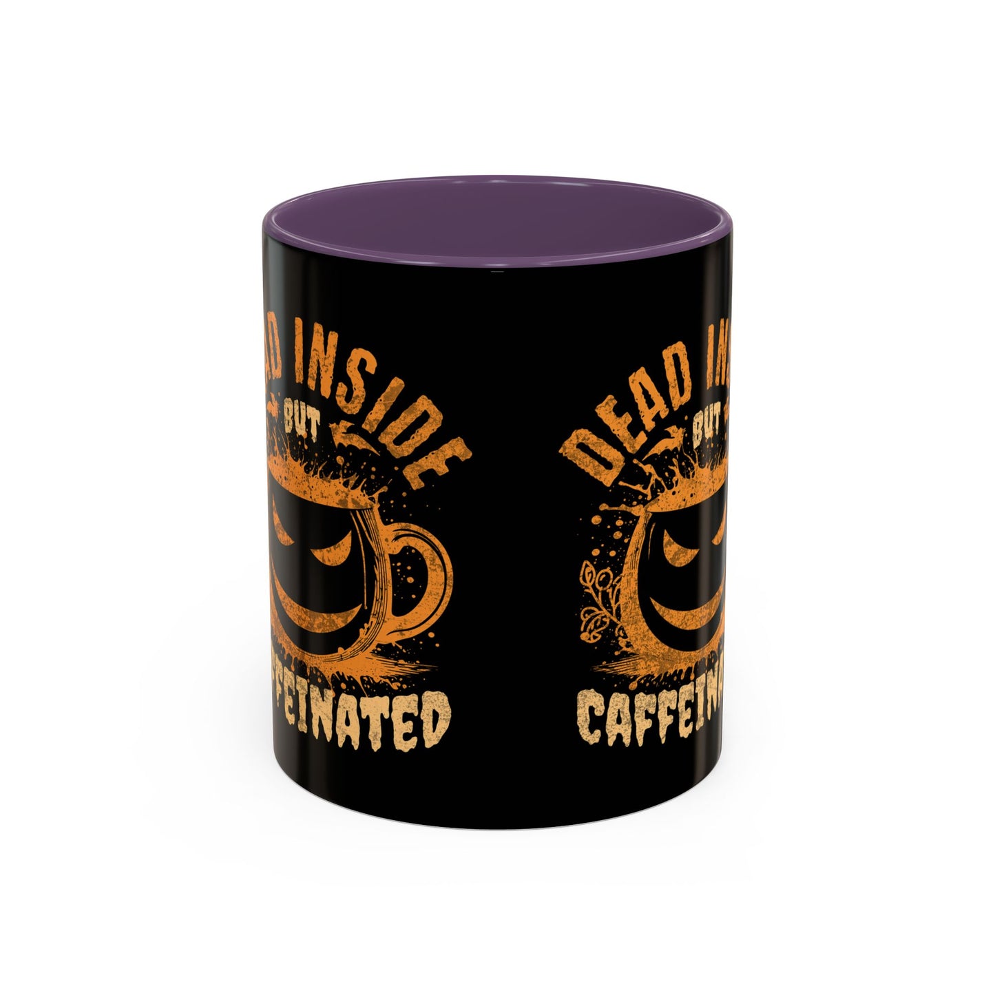 Caffeinated Humor Coffee Mug - 'Dead Inside but Caffeinated' - Perfect Gift for Coffee Lovers