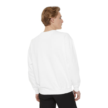 Faith-Inspired Unisex Garment-Dyed Sweatshirt – Perfect for Comfort and Spiritual Expression