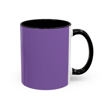 It's a Coffee Break Accent Mug - 11oz & 15oz Purple Coffee Cup for Daily Motivation