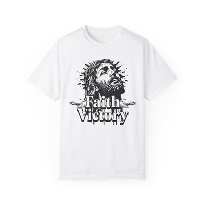 Faith & Victory Unisex Garment-Dyed T-shirt