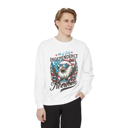 Unisex Eagle Independence Day Sweatshirt - Celebrate Freedom in Style