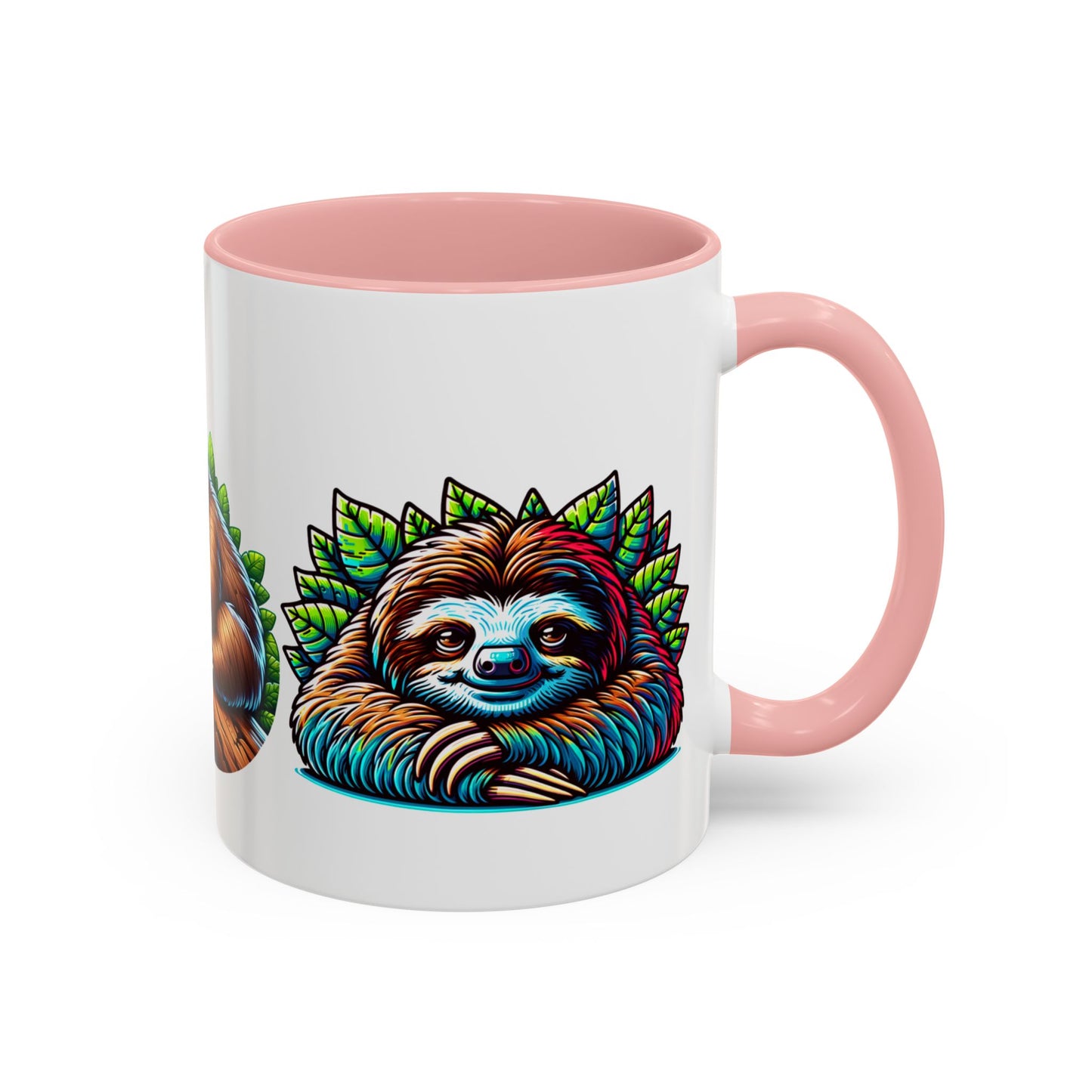 Charming Sloth Accent Coffee Mug – Perfect Gift for Nature Lovers