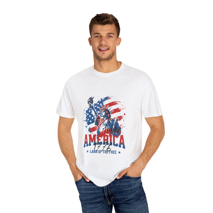 Patriotic America T-Shirt - Land of the Free