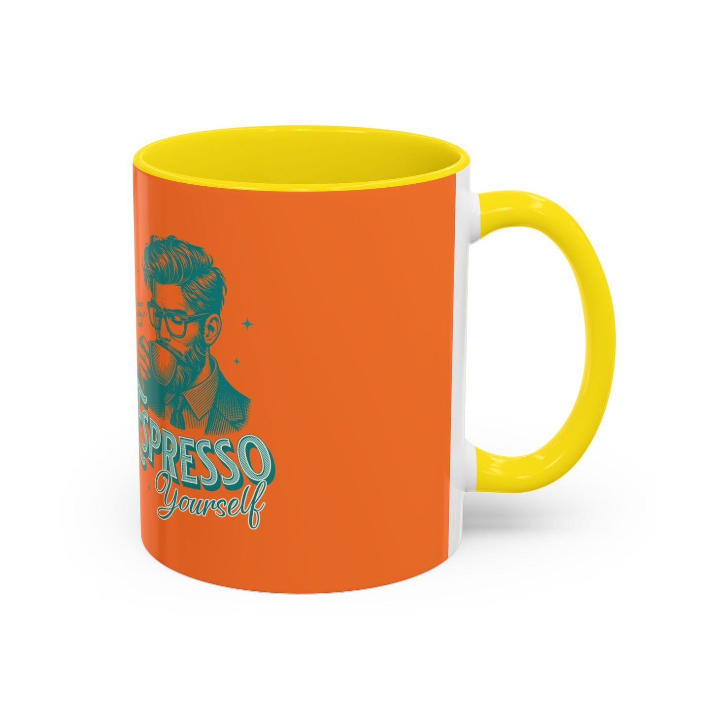 Retro Espresso Yourself Coffee Mug - Vibrant 11oz & 15oz